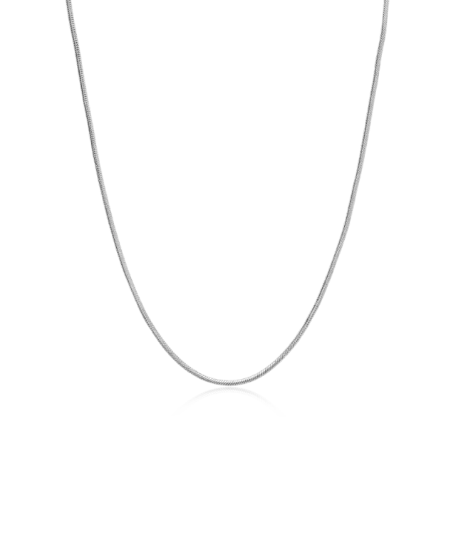 Blomdahl Snake Link halskjede sølv 40–46 cm