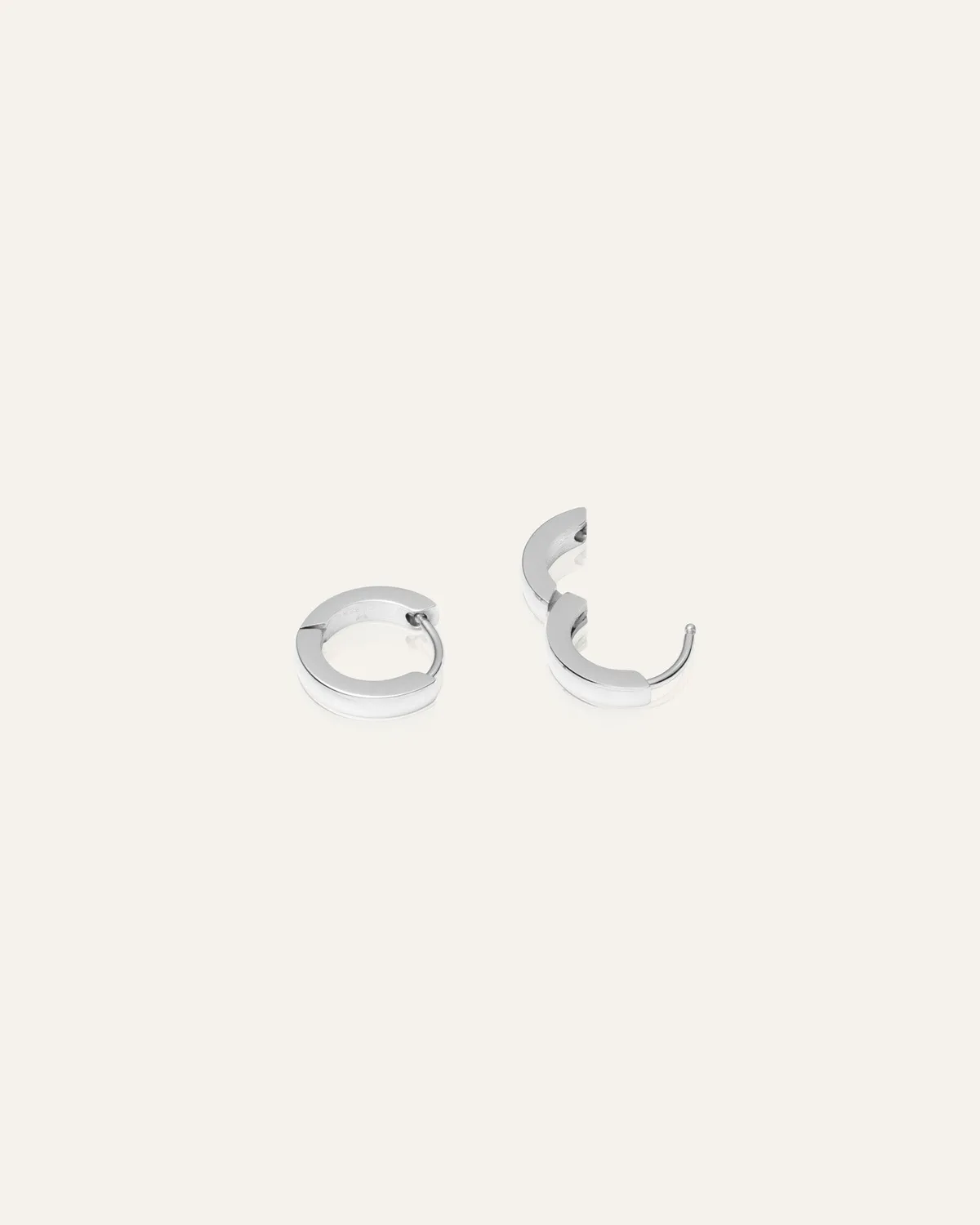 Mockberg Classic Mini Hoops øredobber sølv 11 mm