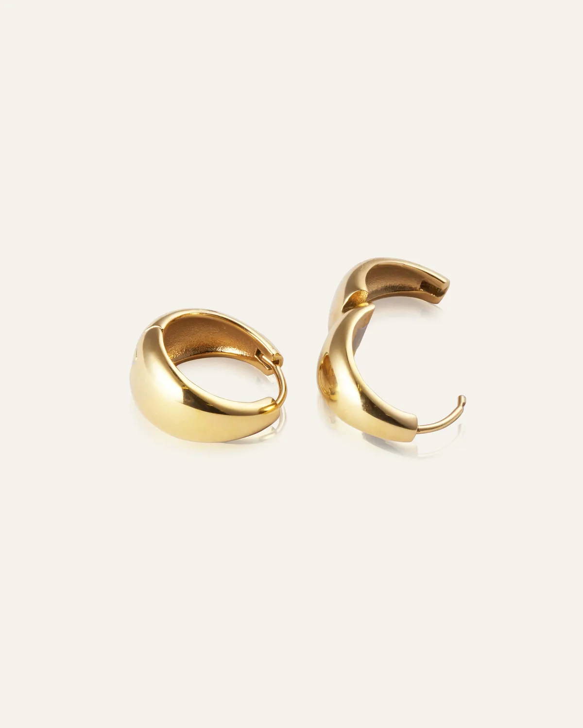 Mockberg Bold Hoops Large creoler gull 18 mm