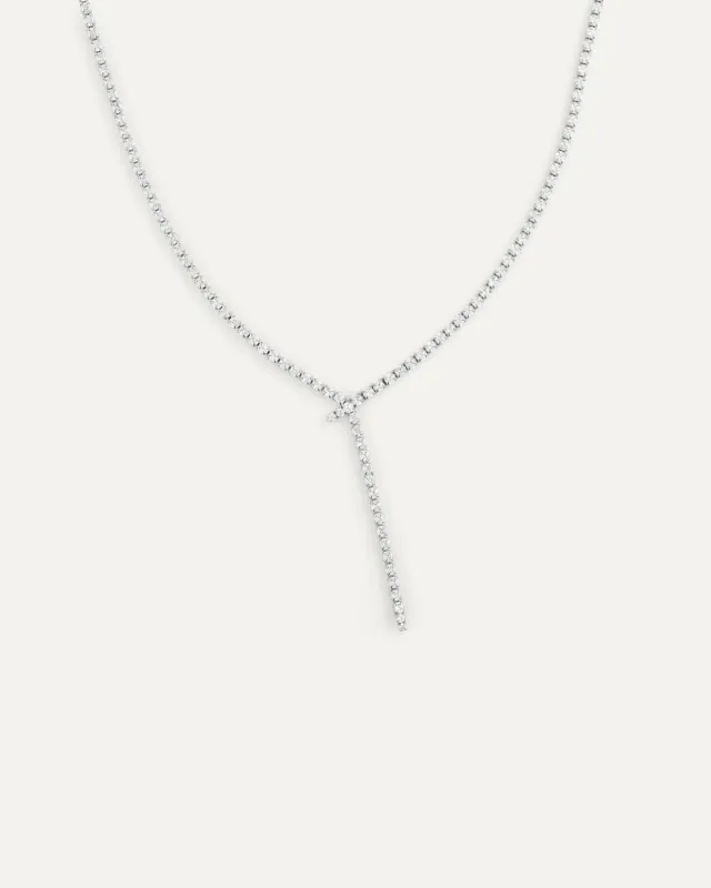 Mockberg Eve Necklace halssmykke sølv 370 mm