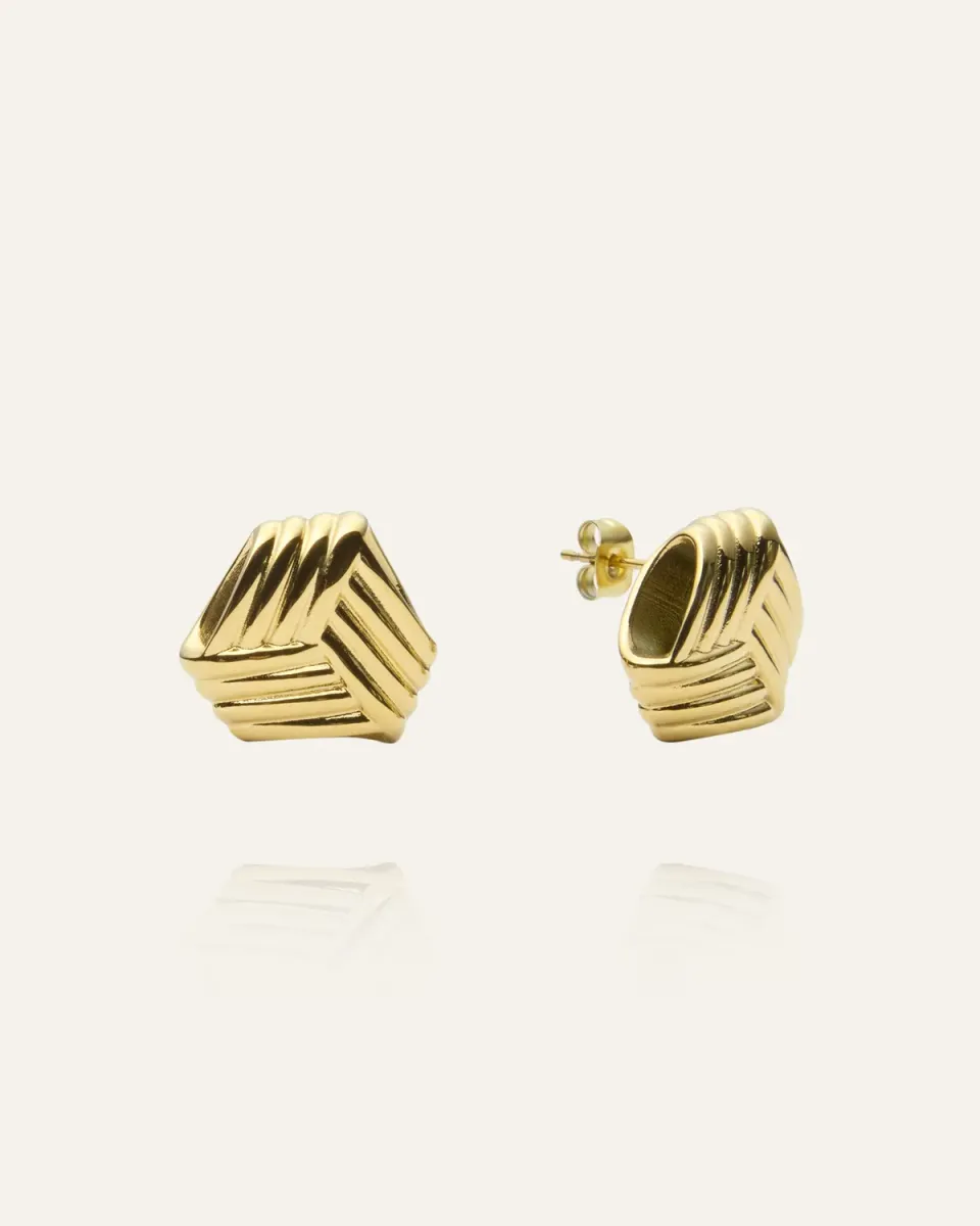 Mockberg Sanne Astrid Earring øredobber gull 20 mm