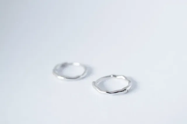 Eremis Mosan øredobber sterling sølv 14 mm