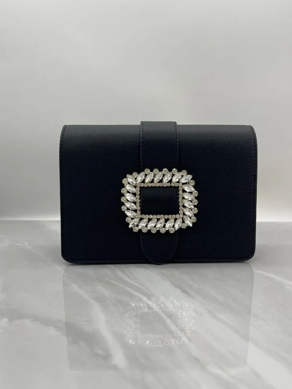 Mea Nani Classy Buckle Bag veske sort fest
