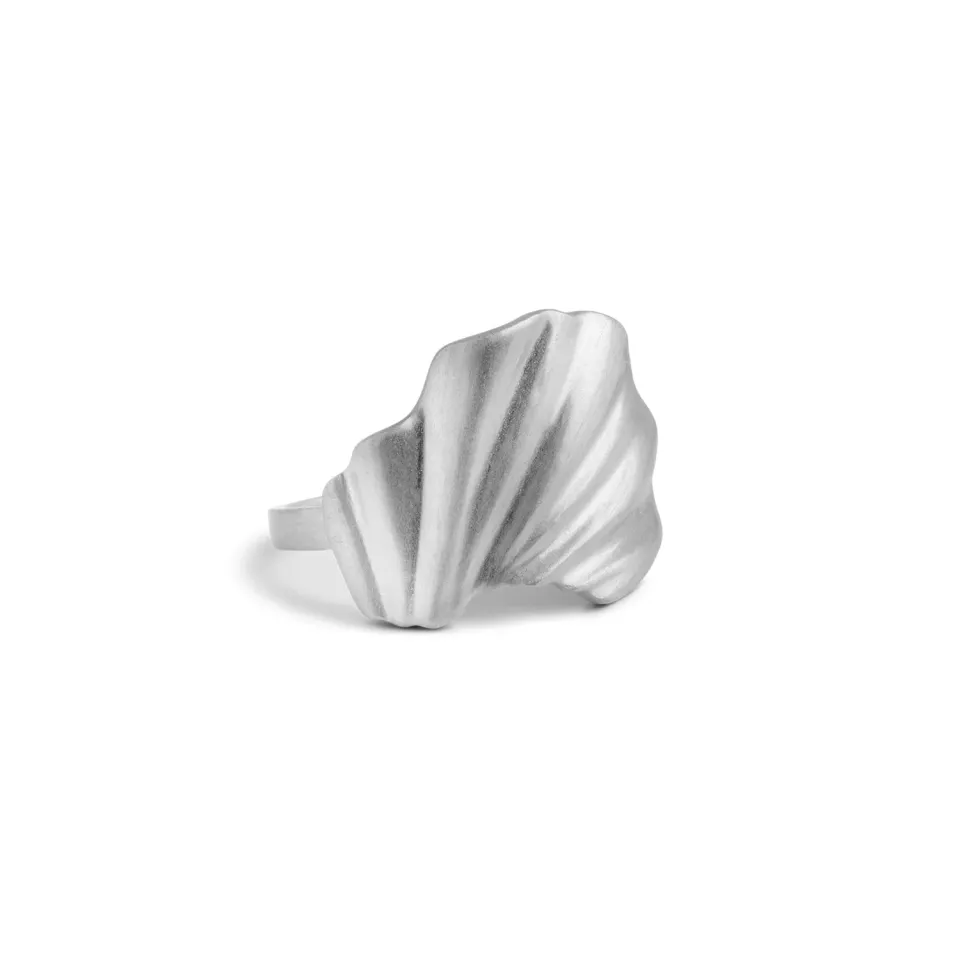 Enamel Copenhagen Wave R104 ring sølv justerbar 48-52