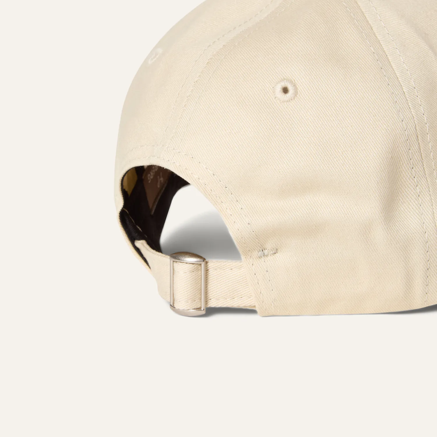 Mockberg Timeless Treasures caps beige bomull justerbar