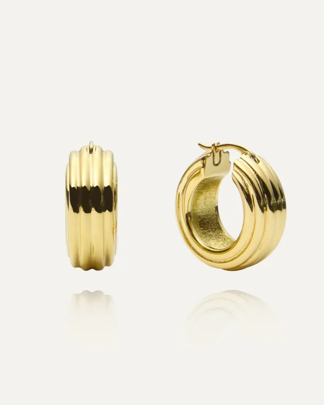 Mockberg Edge Ribbed hoops gull 24 mm
