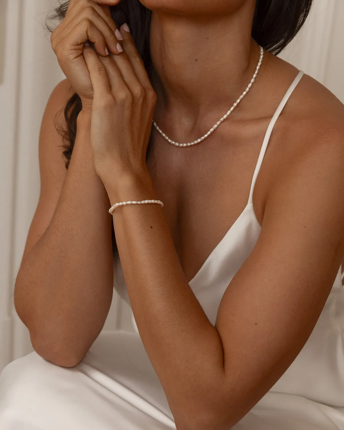 Mockberg Pearl Bracelet perlearmbånd ferskvannsperler