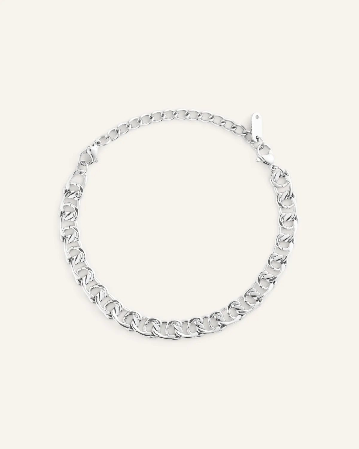 Mockberg Infinity Grand armbånd sølv Medium 170 mm