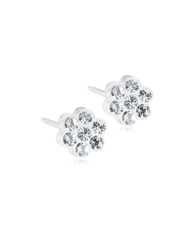 Blomdahl Daisy øredobber crystal 5 mm medisinsk plast