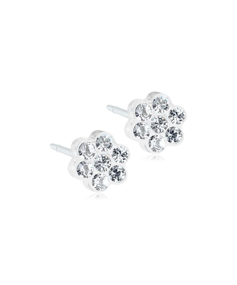Blomdahl Daisy øredobber crystal 5 mm medisinsk plast