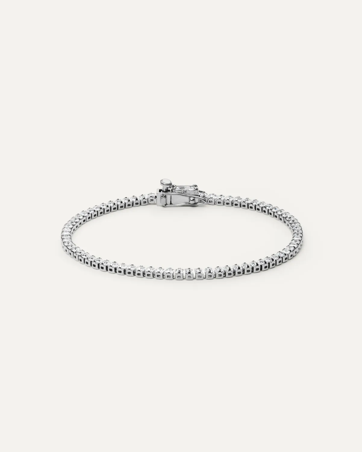 Mockberg Camille armbånd Medium 170 mm sølv zirkonia
