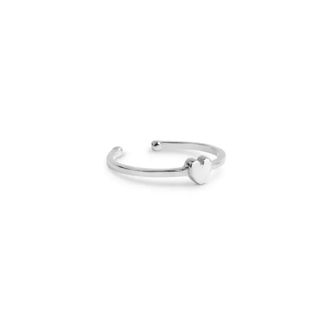Enamel Amore ring justerbar 48-52 resirkulert sølv