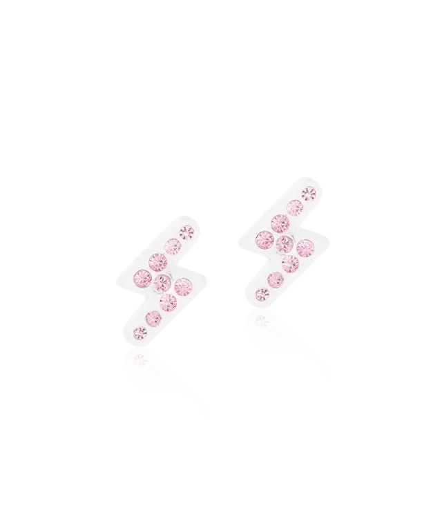 Blomdahl Brilliance Flash øredobber light rose 8 mm