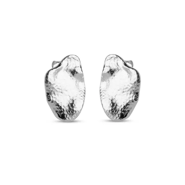 Enamel Maia Large studs sølv 20 mm resirkulert