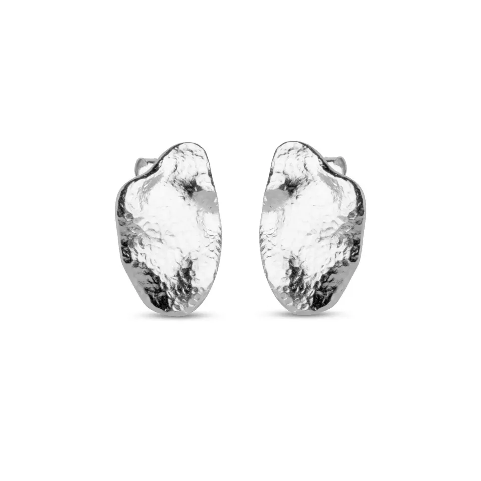 Enamel Maia Large studs sølv 20 mm resirkulert