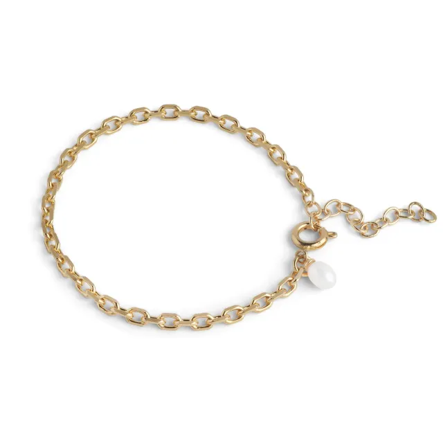 Enamel Significant armbånd 15+4 cm Pearl