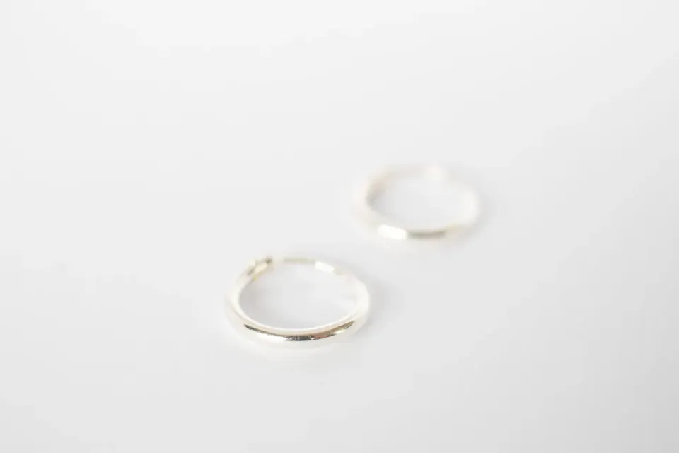 Eremis Theodor base hoop øredobber 12 mm 1 stk