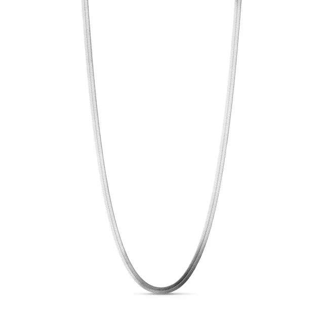 Enamel Caroline halskjede 42 cm sølv resirkulert