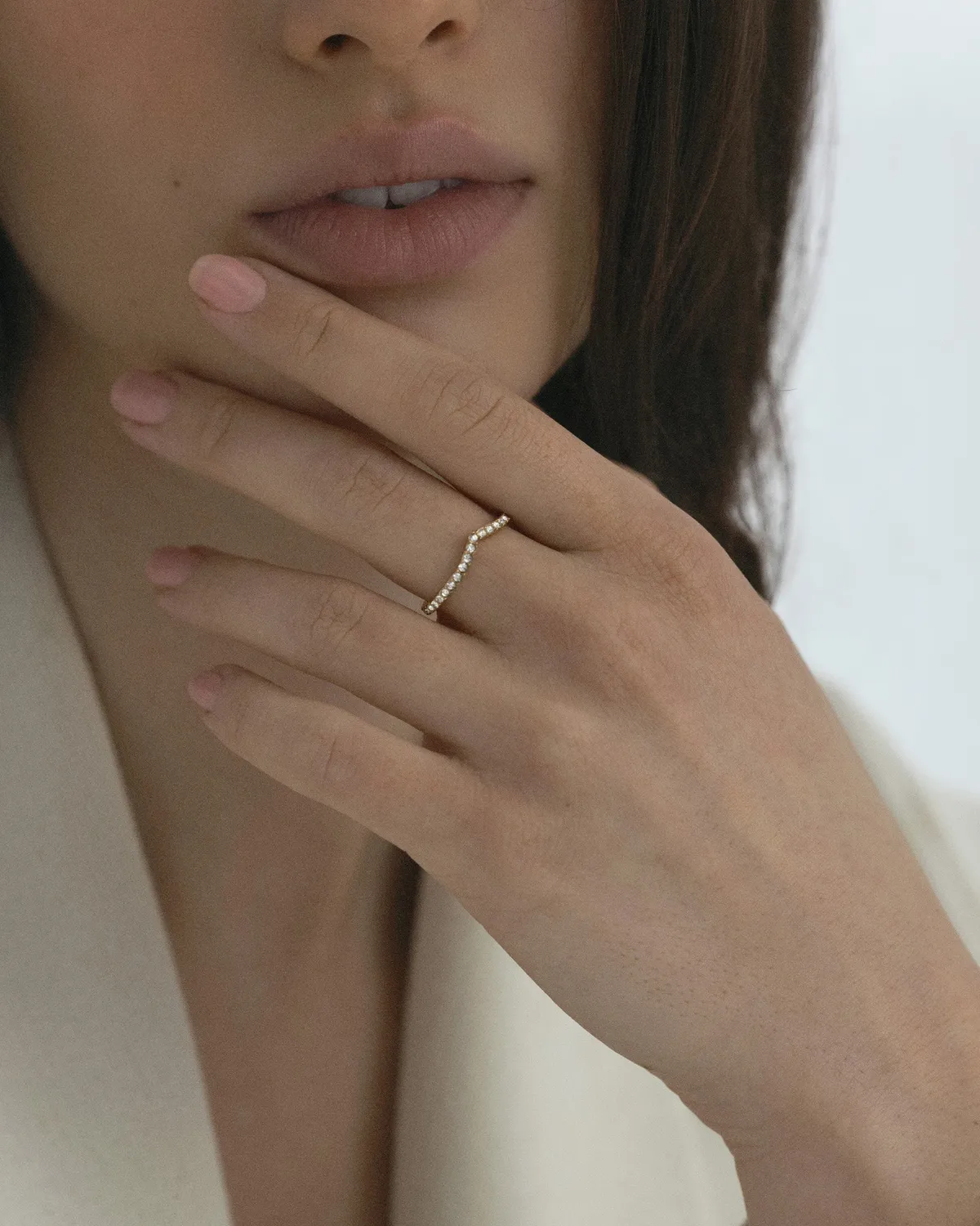 Mockberg Brilliant Ring ring 52 gull vanntett