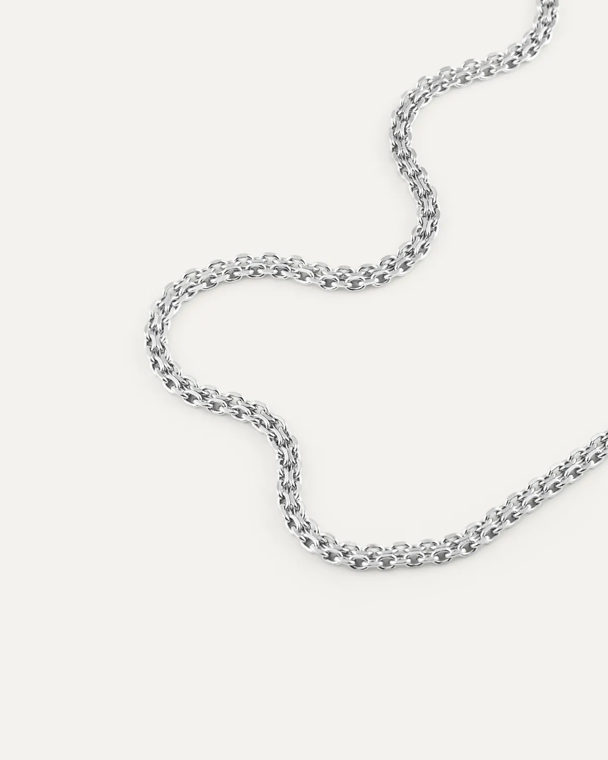 Mockberg Darling kjede sølv 450 mm
