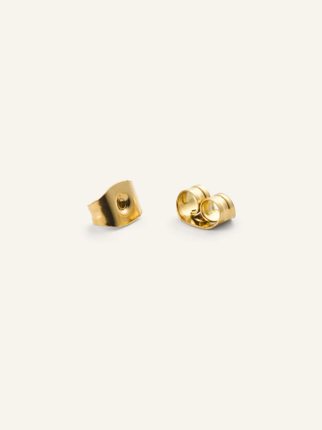 Mockberg Belle Champagne øredobber medium 6x4 mm