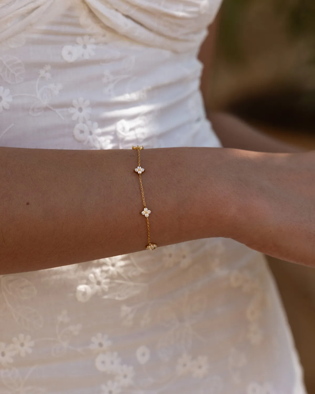 Mockberg Ellie Bracelet armbånd Medium gull