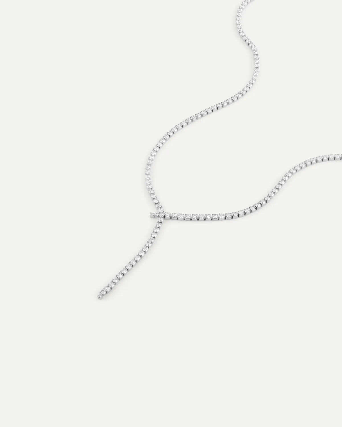 Mockberg Eve Necklace halssmykke sølv 370 mm