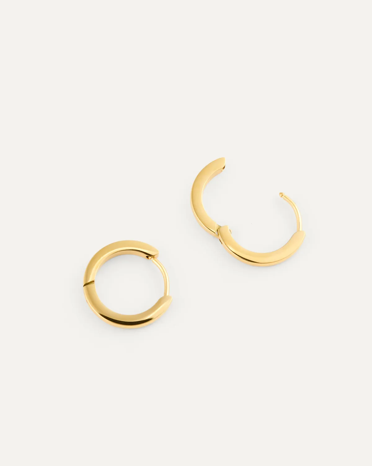 Mockberg Classic Hoops Medium øredobber gull 16 mm