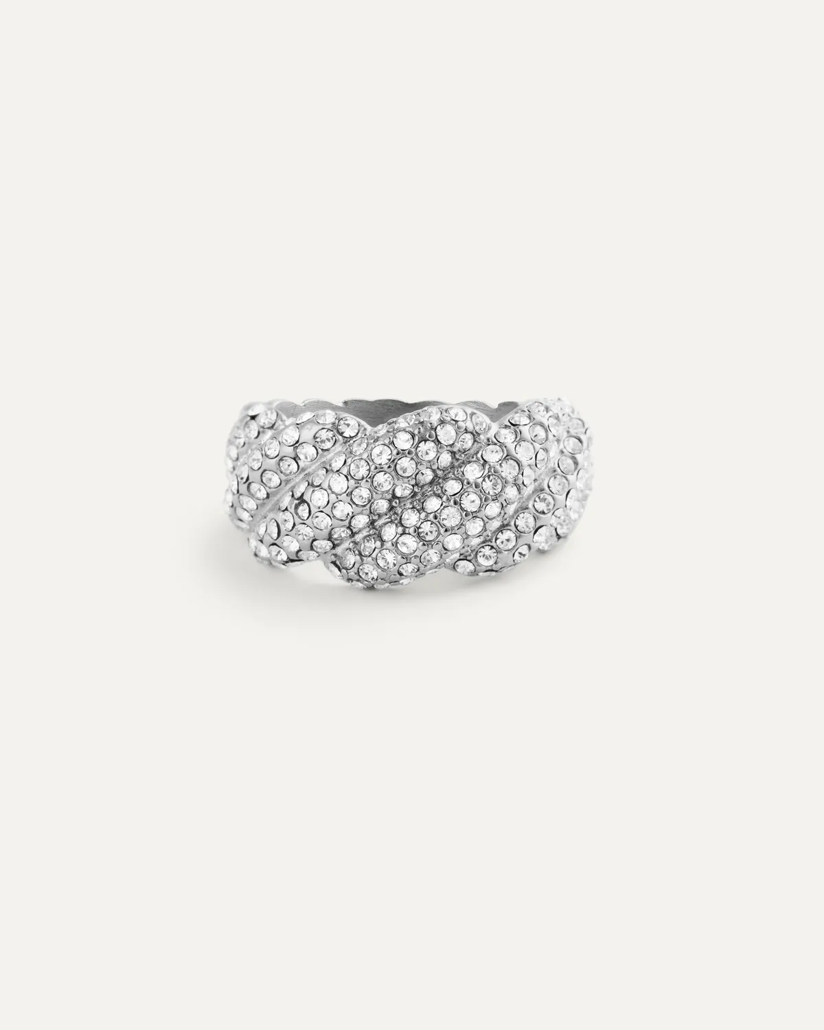 Mockberg Sola ring 50 sølv Preciosa størrelse 50