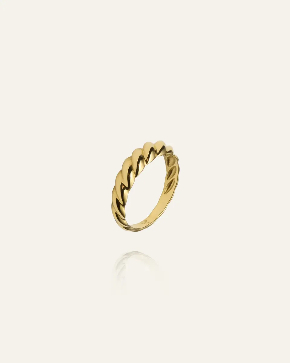 Mockberg Elsa ring gull 52 vanntett