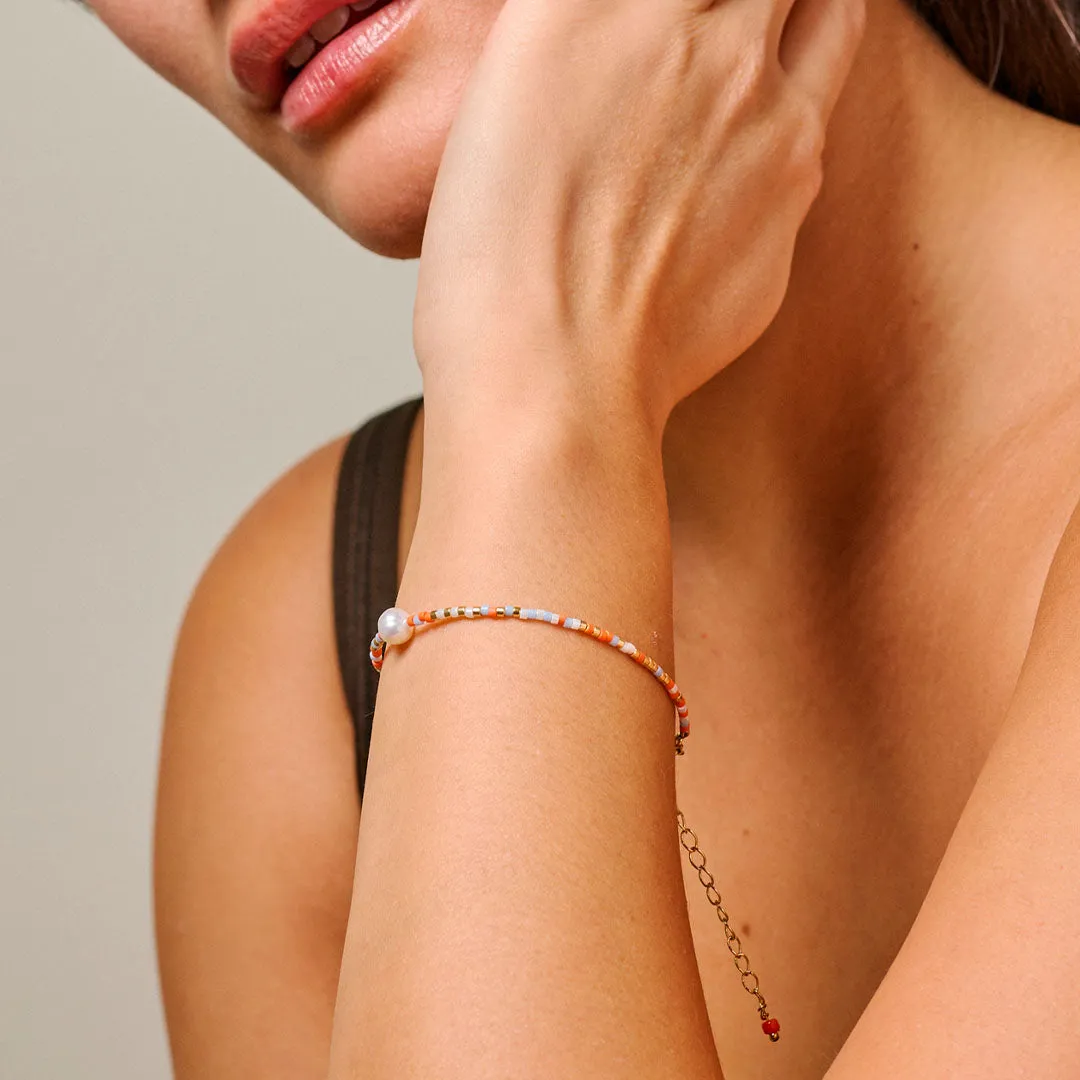 Enamel Petra armbånd Daydream 15 cm gull