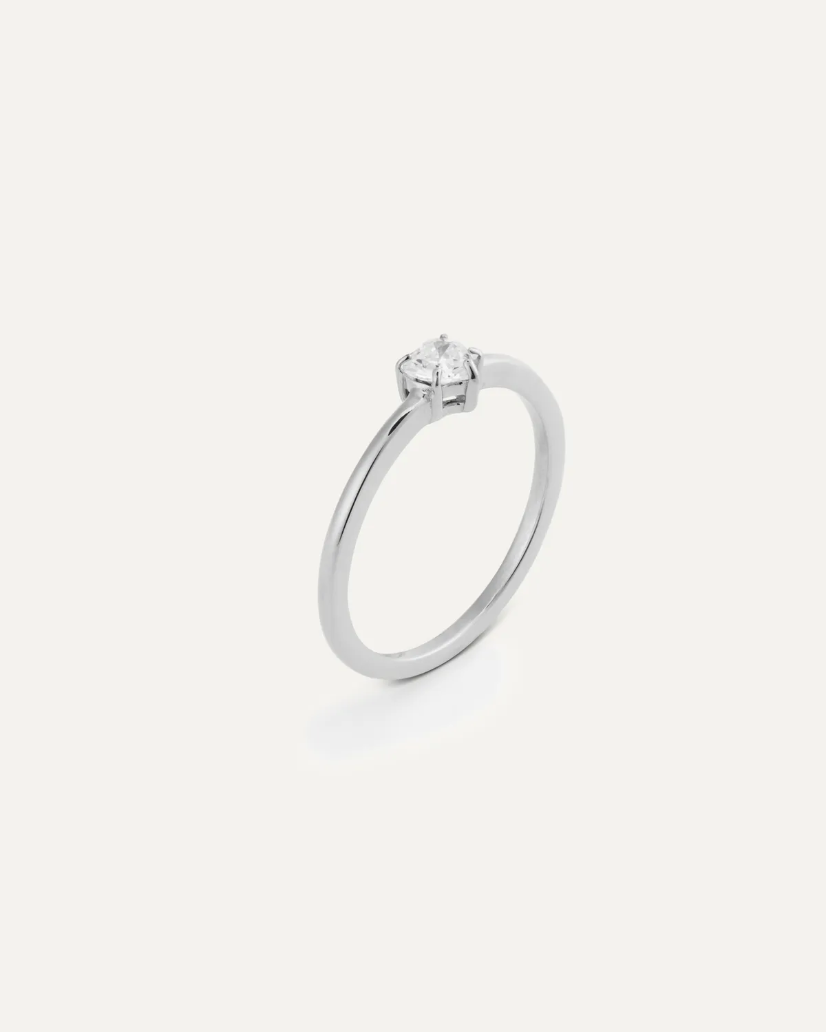 Mockberg Beloved ring sølv zirkonia