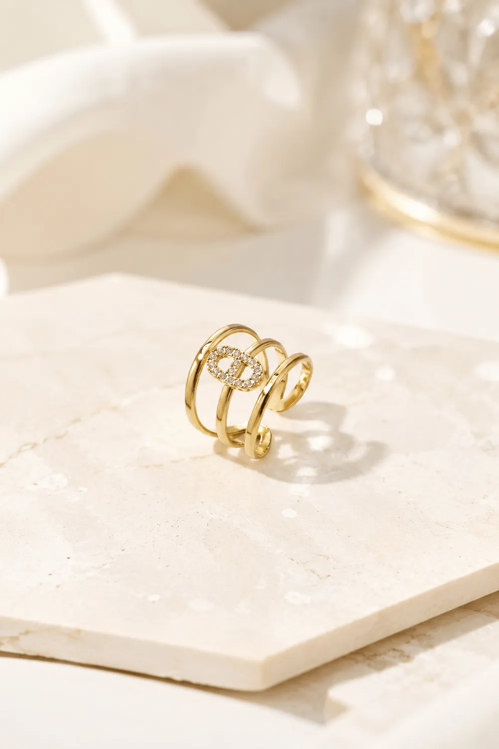 Mea Nani Riva Ring ring gull justerbar