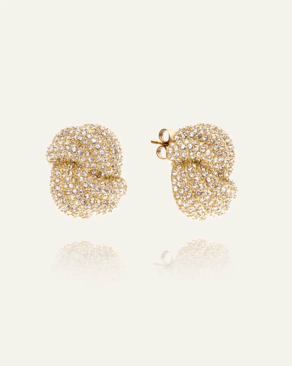 Mockberg Emilia Earrings øredobber gull zirkonia