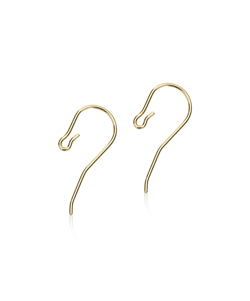 Blomdahl Safety Ear Hook øredobb gull 10 mm titan