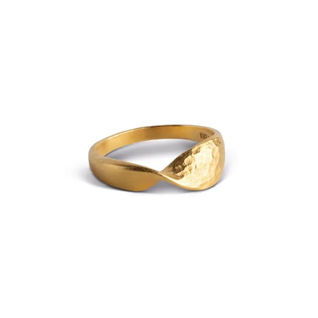 Enamel Adele ring gullforgylt hverdagsring