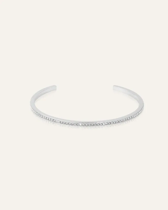 Mockberg Fancy Bangle Small armring sølv vanntett