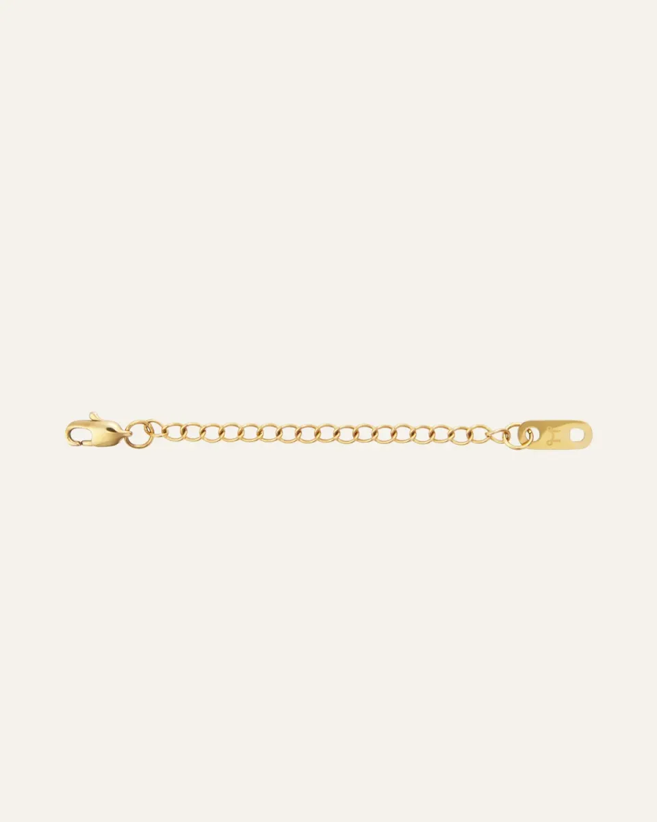 Mockberg Extension Chain forlengerkjede 3 cm gull