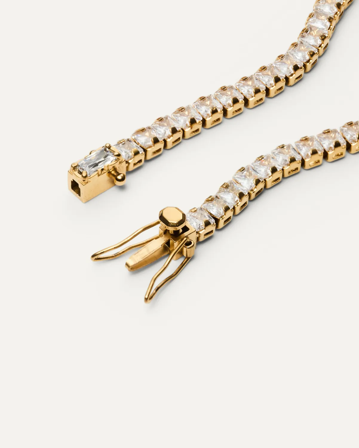 Mockberg Margaux armbånd gull zirkonia 150 mm