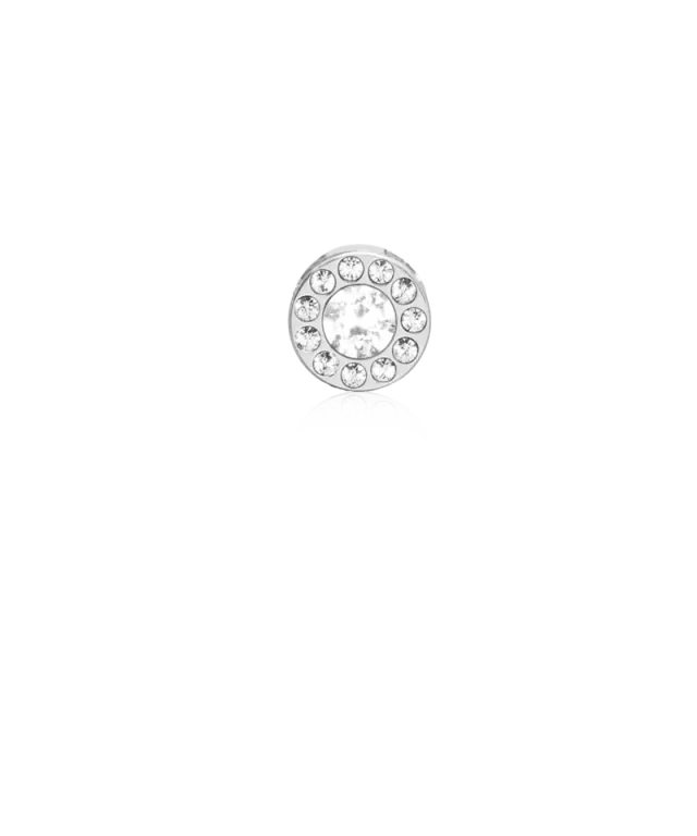Blomdahl Brilliance Halo anheng crystal 8 mm sølv nikkelfri
