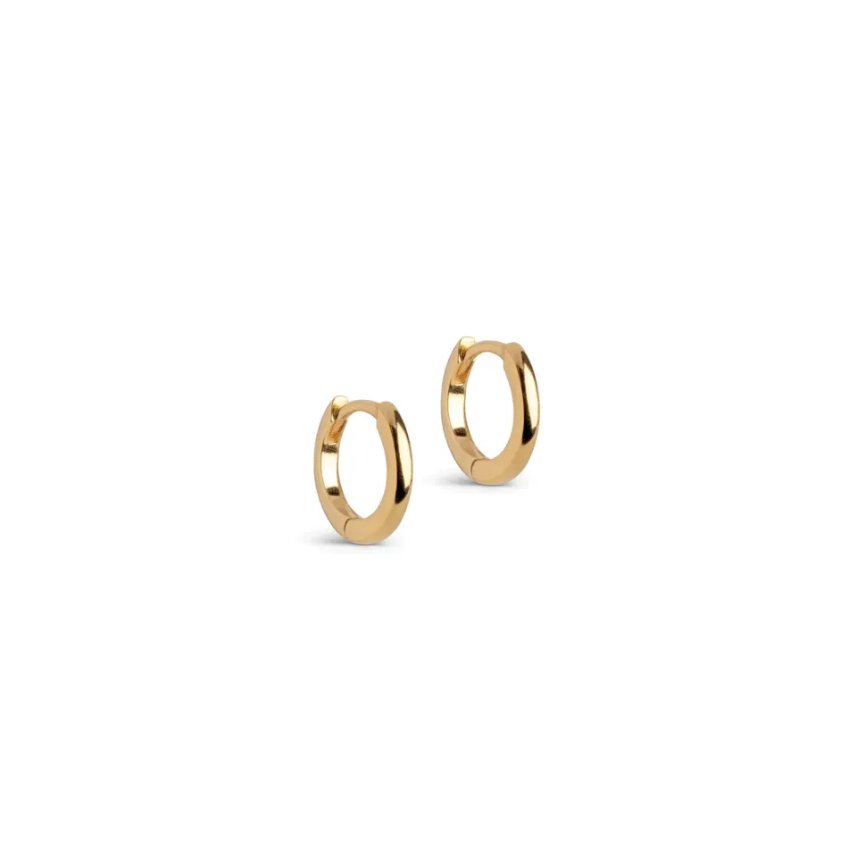Enamel Classic 8 mm hoops gull
