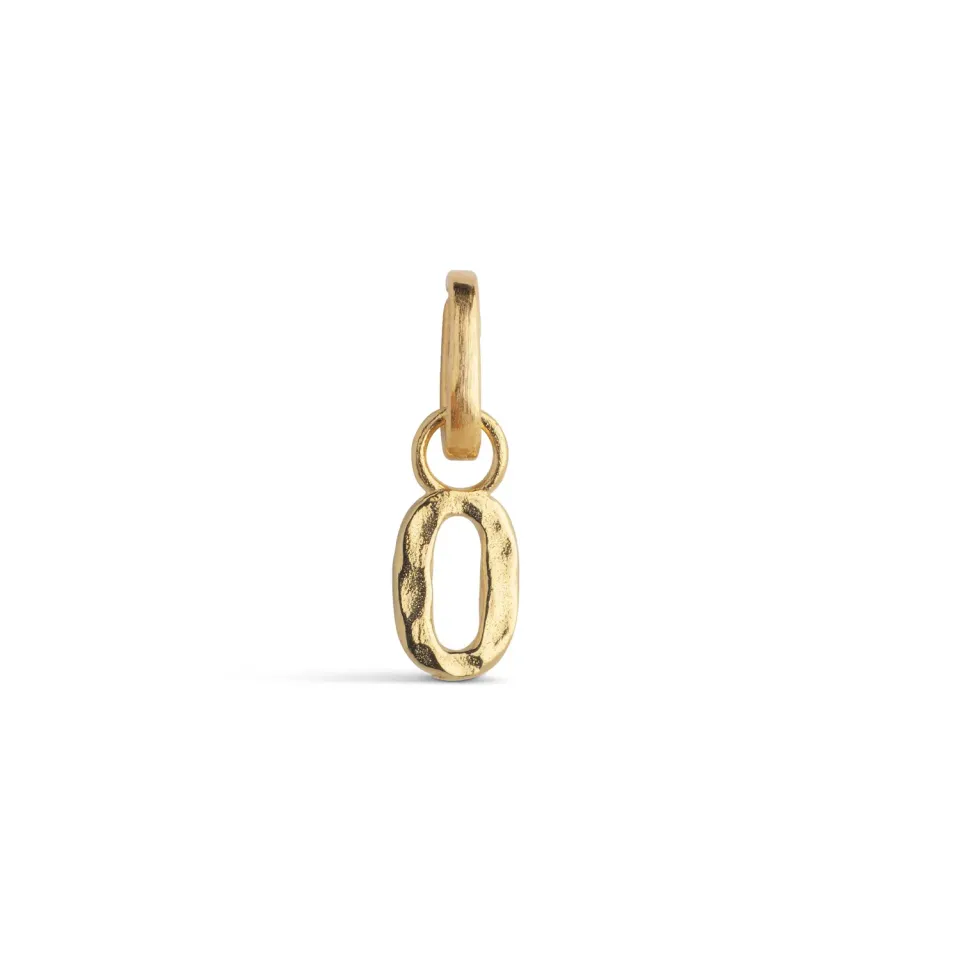 ENAMEL Copenhagen Numbers Charm tallanheng gull 8 mm