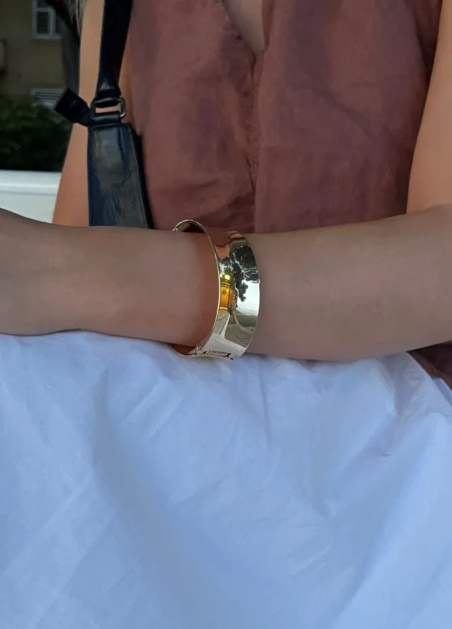 Mea Nani City Gloss bangle armbånd 14K