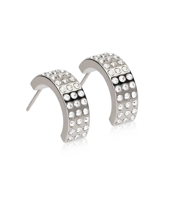 Blomdahl Pendant Grand Brilliance Curved øredobber crystal 15 mm