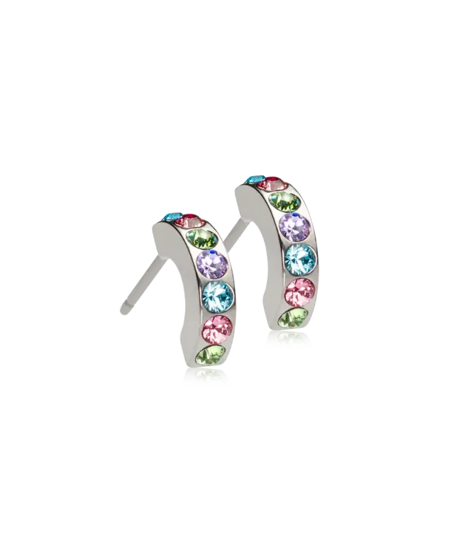 Blomdahl Pendant Brilliance Curved øredobber light fantasy 10mm