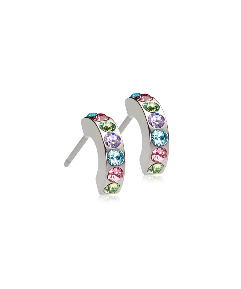 Blomdahl Pendant Brilliance Curved øredobber light fantasy 10mm
