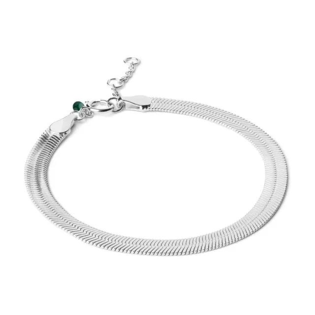 Enamel Copenhagen Carla armbånd sølv 15,5+2 cm