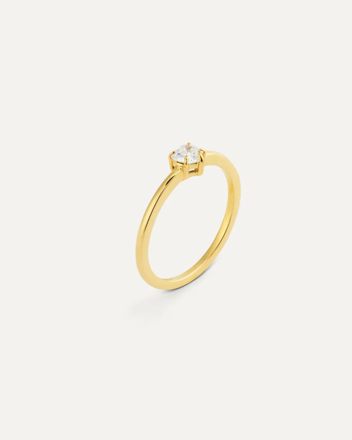 Mockberg Beloved Ring ring gull zirkonia