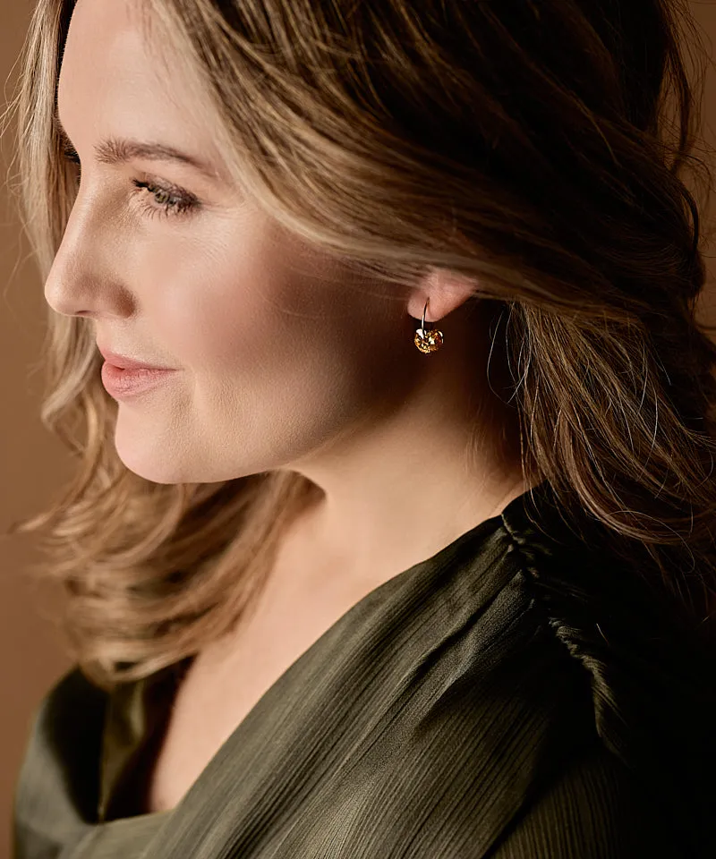 Blomdahl Ear Ring Heart øredobber 14 mm bronse titan