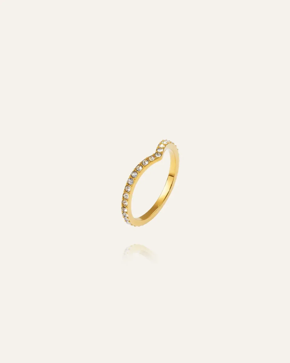 Mockberg Brilliant Ring ring 52 gull vanntett